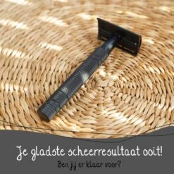 Bamboozy Safety Razor + 20 Scheermesjes Aluminium Zwart Black Unisex Voor Mannen Vrouwen Scheermes -Gillette Winkel 1200x1200 2368