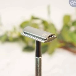 Bamboozy Safety Razor RVS + 20 Scheermesjes Zilver Chrome Unisex Vrouwen Mannen Double Edge Zero Waste Duurzaam Scheren -Gillette Winkel 1200x1200 2493