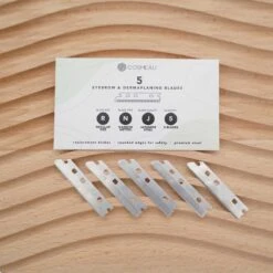 Bamboozy Metalen Dermaplaning 6x Wenkbrauw Scheermesje Mesje Van Metaal - Scheermes Gezicht Intieme Streek - Wenkbrauw Trimmer Epileren Eyebrow Razor -Gillette Winkel 1200x1200 2550