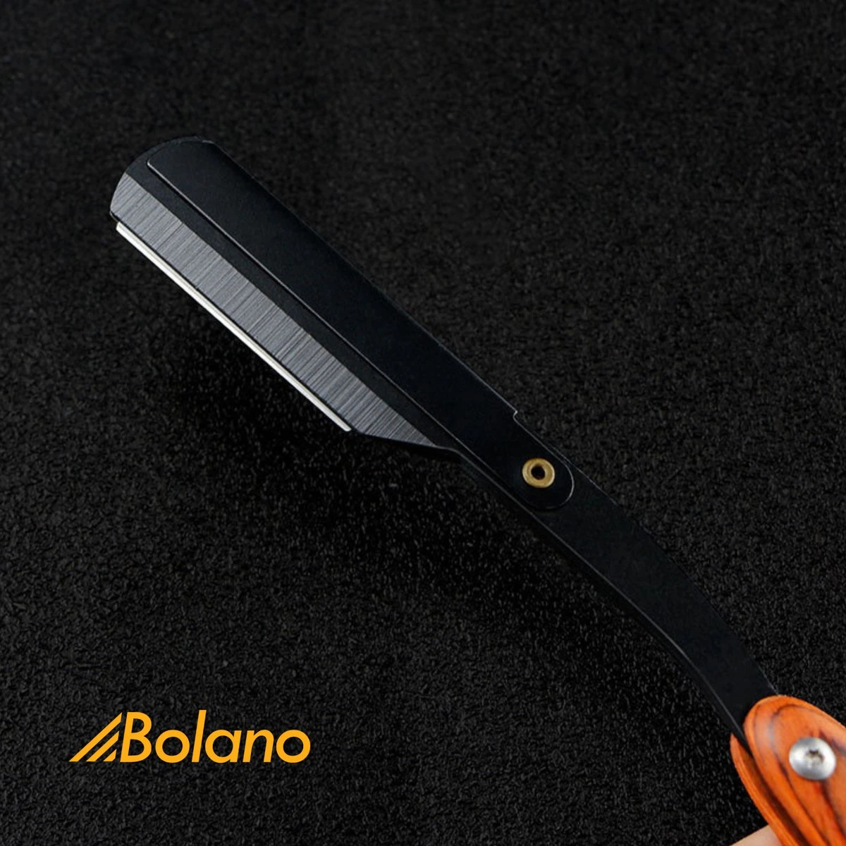 Bolano® Premium Shavette Open Scheermes Brown Wood + 50 Single Edge Scheermesjes - Klassiek Barbiersmes Straight Razor Voor Mannen - Cut Throat Razor Nekmes - Klassiek Klap Scheermes - Safety Razor Feather Mes 6 Bolano® Premium Shavette Open Scheermes Brown Wood + 50 Single Edge Scheermesjes - Klassiek Barbiersmes Straight Razor Voor Mannen - Cut Throat Razor Nekmes - Klassiek Klap Scheermes - Safety Razor Feather Mes - Afbeelding 4