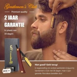 Premium Shavette Open Scheermes Met 20 Scheermesjes - Straight Razor Kappersmes - Barbiersmes - Cut Throat Razor Nekmes - Klassiek Klap Scheermes - Safety Razor Feather Mes -Gillette Winkel 1200x1200 2566