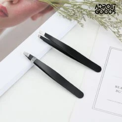 AdroitGoods Pincet Epileer - Slanted - RVS - Professioneel -Gillette Winkel 1200x1200 2591