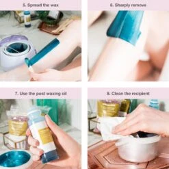 Wax - Kit Mealiss®10 - 400gr Hypoallergene Wax Beans - Wax Apparaat - 100ml Olie - Spatels -Gillette Winkel 1200x1200 2636