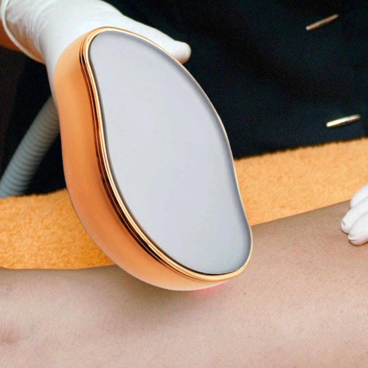 Skinnables Crystal Hair Removal - Crystal Hair Eraser - Scrubi - Bleame - Kristalpad - Pijnloos Ontharen - Inclusief GRATIS Scrubhandschoen - Goud - 2022 Versie 10 Skinnables Crystal Hair Removal - Crystal Hair Eraser - Scrubi - Bleame - Kristalpad - Pijnloos Ontharen - Inclusief GRATIS Scrubhandschoen - Goud - 2022 Versie - Afbeelding 8