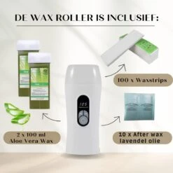 Wax Apparaat Vernieuwende Digitale Wax Roller - Wax Patroon Verwarmer - Wax Roller Kit Incl. 2 Aloe Vera Vullingen, After Wax & Waxstrips - Waxroller - Ontharen Voor Man En Vrouw 13 Wax Apparaat Vernieuwende Digitale Wax Roller - Wax Patroon Verwarmer - Wax Roller Kit Incl. 2 Aloe Vera Vullingen, After Wax & Waxstrips - Waxroller - Ontharen Voor Man En Vrouw -Gillette Winkel 1200x1200 2669