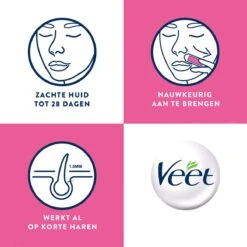 Veet - Ontharingsstrips - Gezicht - Gevoelige Huid - 20 Stuks -Gillette Winkel 1200x1200 2674