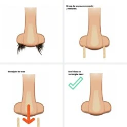 Neus Ontharing - Complete Set - Wax Stick - Pijnvrii -Gillette Winkel 1200x1200 2675