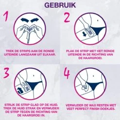 Veet - Easy-Gel Wax - Ontharingsstrips - Bikinilijn - Gevoelige Huid - 2 X 16 Stuks -Gillette Winkel 1200x1200 2723