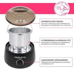 MURLEY'S Wax Apparaat Ontharen Set 500 Gram Waxbonen, Pre En Afterspray (2x 60ml) En 30 Houten Spatels Voor Lichaam En Gezicht 11 MURLEY'S Wax Apparaat Ontharen Set 500 Gram Waxbonen, Pre En Afterspray (2x 60ml) En 30 Houten Spatels Voor Lichaam En Gezicht -Gillette Winkel 1200x1200 2748