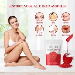 Rostem® Luxe Harskorrels - Hard Wax Beans - Hotwax - Wax Bonen - Strawberry 1KG - Incl. 10 Spatels 14 Rostem® Luxe Harskorrels - Hard Wax Beans - Hotwax - Wax Bonen - Strawberry 1KG - Incl. 10 Spatels -Gillette Winkel 1200x1200 2750
