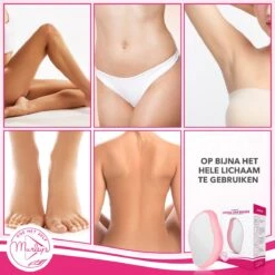 MURLEY’S Crystal Hair Removal - Krystal Remover - Haarverwijderaar - Epilator - Pijnloze, Veilige & Langdurige Ontharing ROZE -Gillette Winkel 1200x1200 2760