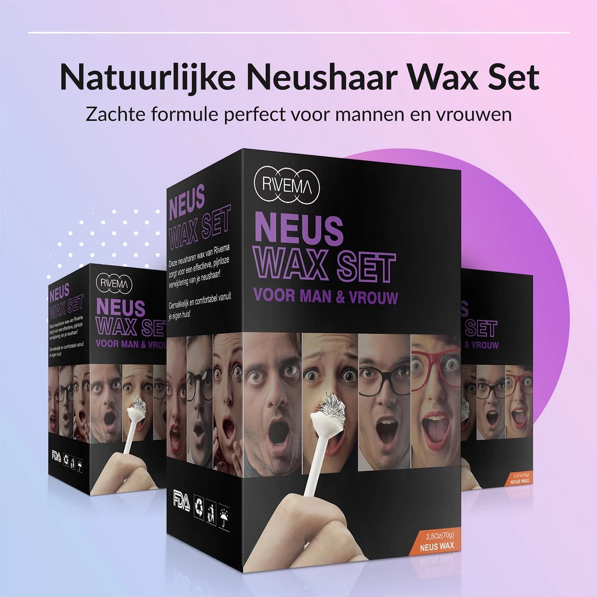 Rivema Luxe Wax Ontharing Set – Neus Ontharing – Wax Beans – Ontharingswax – Ontharen – 7 Maanden Haarvrij 4 Rivema Luxe Wax Ontharing Set – Neus Ontharing – Wax Beans – Ontharingswax – Ontharen – 7 Maanden Haarvrij - Afbeelding 2