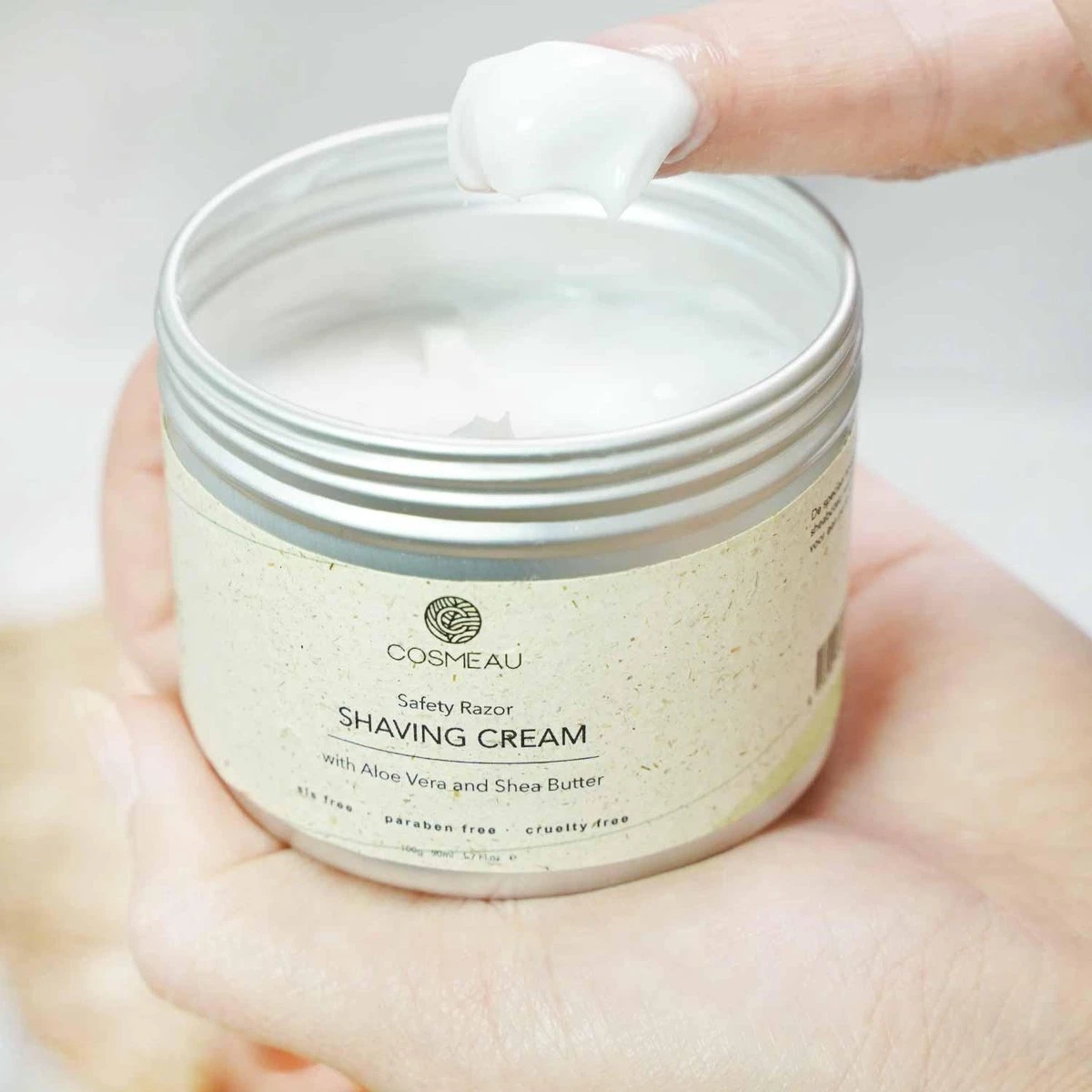 Cosmeau Scheercrème Voor Safety Razors Voor Vrouwen - Glad En Irritatievrij Scheren - Shaving Soap Bar Scheerzeep Cosmo Cosmeo 4 Cosmeau Scheercrème Voor Safety Razors Voor Vrouwen - Glad En Irritatievrij Scheren - Shaving Soap Bar Scheerzeep Cosmo Cosmeo - Afbeelding 2