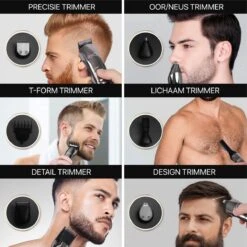 Professionele Trimmer 11 In 1 - Baardtrimmer Mannen - Waterdicht - Haartrimmer - Trimmer Mannen - Complete Set -Gillette Winkel 1200x1200 2823