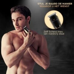 Royal WM - Series 9000 PRO - Baardtrimmer - Zwart - Scheerapparaat - Draadloos -Gillette Winkel 1200x1200 2864