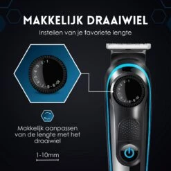 Beeperfect® 5 In 1 Baardtrimmer Voor Mannen - Incl. 5 Opzetstukken - Trimmer - Bodygroomer - Neus En Oortrimmer - 0.5-10MM - Gratis Baardkam 19 Beeperfect® 5 In 1 Baardtrimmer Voor Mannen - Incl. 5 Opzetstukken - Trimmer - Bodygroomer - Neus En Oortrimmer - 0.5-10MM - Gratis Baardkam -Gillette Winkel 1200x1200 2878