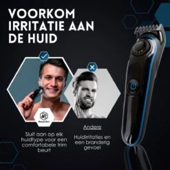 Beeperfect® 5 In 1 Baardtrimmer Voor Mannen - Incl. 5 Opzetstukken - Trimmer - Bodygroomer - Neus En Oortrimmer - 0.5-10MM - Gratis Baardkam 21 Beeperfect® 5 In 1 Baardtrimmer Voor Mannen - Incl. 5 Opzetstukken - Trimmer - Bodygroomer - Neus En Oortrimmer - 0.5-10MM - Gratis Baardkam -Gillette Winkel 1200x1200 2880
