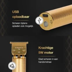 Krexs Gouden Baardtrimmer - Tondeuse - Trimmer - Scheerapparaat - Mannen – Baard -Gillette Winkel 1200x1200 2912