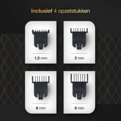 Krexs Gouden Baardtrimmer - Tondeuse - Trimmer - Scheerapparaat - Mannen – Baard -Gillette Winkel 1200x1200 2914