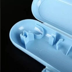 Reisetui Geschikt Voor Oral-B Pro/Vitality/Smartseries Stages Kids - Beschermhoes Travel Case - Geschikt Voor Elektrische Tandenborstel & 2 Opzetborstels - Lichtblauw -Gillette Winkel 1200x1200 306