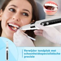 DEN-T® PRO U500 - Elektrische Sonische Tandsteen Verwijderaar - Wit -Gillette Winkel 1200x1200 318