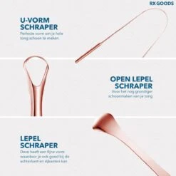 RX Goods Rosé Gouden Tongschraper Voor Mondverzorging – 4 Stuks – Duurzaam & Herbruikbaar 23 RX Goods Rosé Gouden Tongschraper Voor Mondverzorging – 4 Stuks – Duurzaam & Herbruikbaar -Gillette Winkel 1200x1200 373