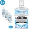 LISTERINE Advanced White Milde Smaak, Mondspoeling, Verwijdert Sterke Verkleuring Voor Wittere Tanden In Slechts 1 Week, 3x 500 Ml -Gillette Winkel 1200x1200 386
