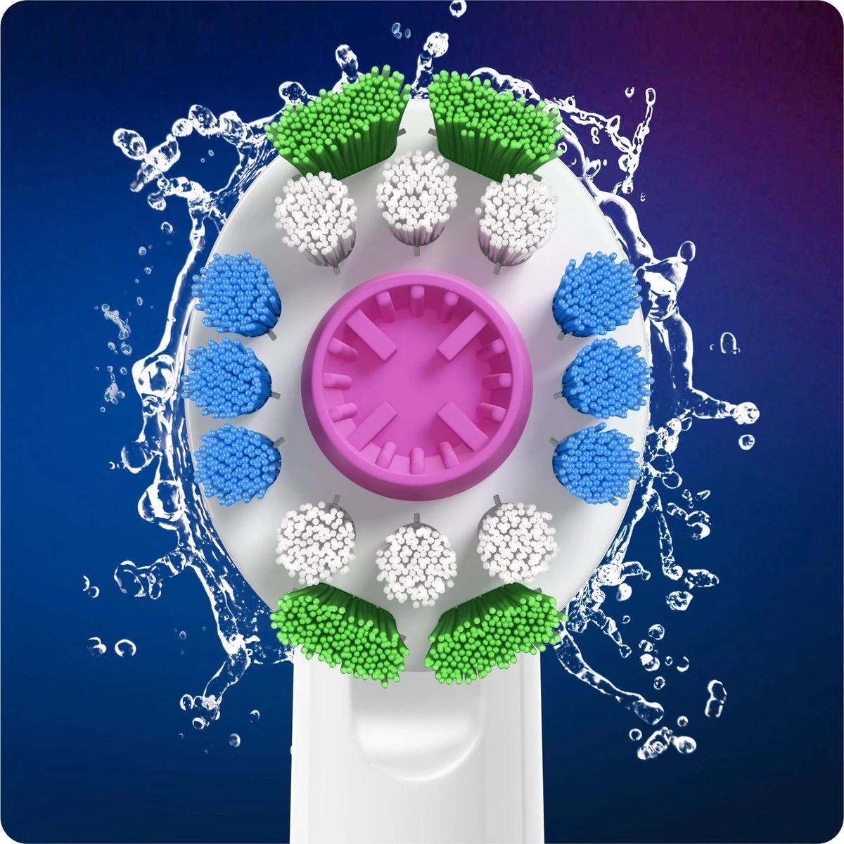 Oral B Oral-B 3D White - Met CleanMaximiser-technologie - Opzetborstels - 4 Stuks 5 Oral B Oral-B 3D White - Met CleanMaximiser-technologie - Opzetborstels - 4 Stuks - Afbeelding 3