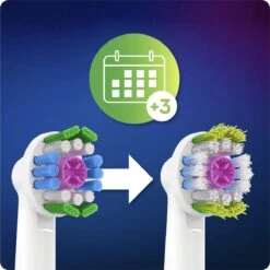 Oral B Oral-B 3D White - Met CleanMaximiser-technologie - Opzetborstels - 4 Stuks 18 Oral B Oral-B 3D White - Met CleanMaximiser-technologie - Opzetborstels - 4 Stuks -Gillette Winkel 1200x1200 463