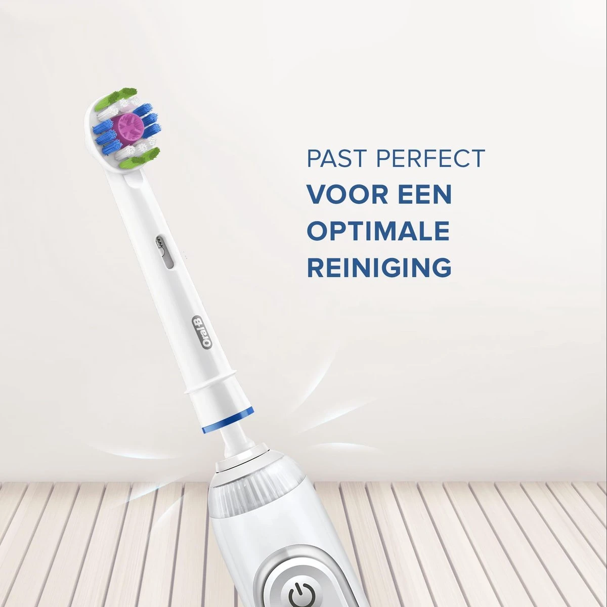 Oral B Oral-B 3D White - Met CleanMaximiser-technologie - Opzetborstels - 4 Stuks 11 Oral B Oral-B 3D White - Met CleanMaximiser-technologie - Opzetborstels - 4 Stuks - Afbeelding 9