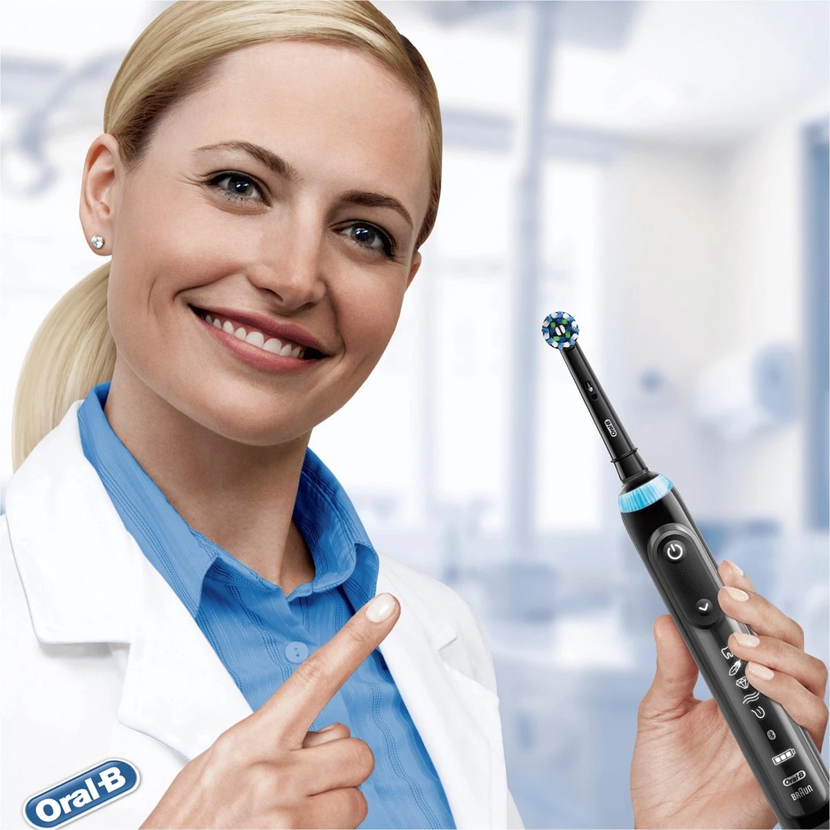 Oral B Oral-B CrossAction Zwart Opzetborstels - 4 Stuks 17 Oral B Oral-B CrossAction Zwart Opzetborstels - 4 Stuks - Afbeelding 15