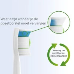 Philips Sonicare W2 Optimal White HX6064/11 - Opzetborstels - 4 Stuks - Zwart -Gillette Winkel 1200x1200 588