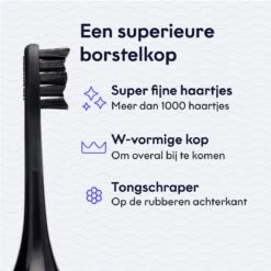 BOOMBRUSH Opzetborstels Elektrische Tandenborstel - Zwart - 4 Stuks -Gillette Winkel 1200x1200 593