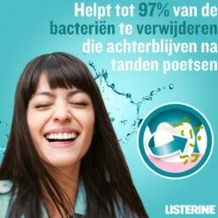 LISTERINE® Fresh Mint, Mondspoeling Met Essentiële Oliën Voor Een Langdurig Frisse Adem, 3x600ml -Gillette Winkel 1200x1200 618