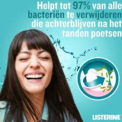 LISTERINE Cool Mint Milde Smaak, Mondspoeling Zonder Alcohol Met Etherische Oliën, Helpt Bacteriën Te Verwijderen En Zorgt Voor Een Langdurig Frisse Adem, 3 X 500 Ml 16 LISTERINE Cool Mint Milde Smaak, Mondspoeling Zonder Alcohol Met Etherische Oliën, Helpt Bacteriën Te Verwijderen En Zorgt Voor Een Langdurig Frisse Adem, 3 X 500 Ml -Gillette Winkel 1200x1200 629