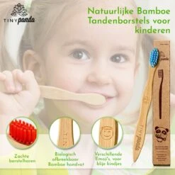 4+2 Bamboe Tandenborstel Voor Kinderen - Emoji - Bamboo Kids Toothbrush - Zero Waste - Vegan -Gillette Winkel 1200x1200 651