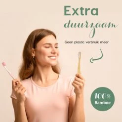 NATURE’S Groove® Bamboe Tandenborstel - Houten Tandenborstel Soft - 8 Stuks - Handmatig -Gillette Winkel 1200x1200 672