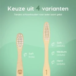 NATURE’S Groove® Bamboe Tandenborstel - Houten Tandenborstel Soft - 8 Stuks - Handmatig -Gillette Winkel 1200x1200 673