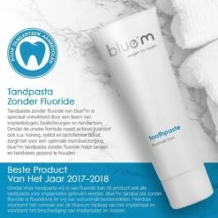Blue®m Fluoride Vrije Tandpasta 75 Ml - Bluem Tandpasta - Tandpasta Zonder Fluoride -Gillette Winkel 1200x1200 727