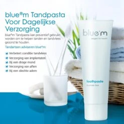 Blue®m Fluoride Vrije Tandpasta 75 Ml - Bluem Tandpasta - Tandpasta Zonder Fluoride -Gillette Winkel 1200x1200 728