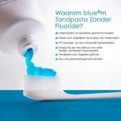 Blue®m Fluoride Vrije Tandpasta 75 Ml - Bluem Tandpasta - Tandpasta Zonder Fluoride -Gillette Winkel 1200x1200 729
