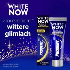 Prodent Whitening Now Gold Tandpasta - 12 X 75 Ml - Voordeelverpakking -Gillette Winkel 1200x1200 787