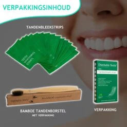 Dutchable Whitening Strips - Teeth Whitening Strips - Tandenbleek Strips - Met GRATIS Bamboe Tandenborstel - 100% Biologisch - Vegan - PAP+ -Gillette Winkel 1200x1200 79