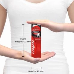 Colgate® Colgate Max White Charcoal Whitening Tandpasta - 4 X 75 Ml - Voordeelverpakking 13 Colgate® Colgate Max White Charcoal Whitening Tandpasta - 4 X 75 Ml - Voordeelverpakking -Gillette Winkel 1200x1200 821