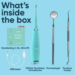 Whitee Elektrische Tandsteen Verwijderaar - Tanden Polijsten - Tandarts Tandsteenverwijderaars - Elektrisch Tandplak Verwijderen -Gillette Winkel 1200x1200 874