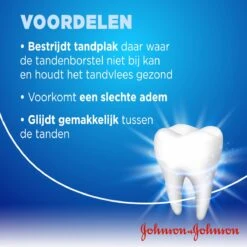 Johnson & Johnson Reach Dental Waxed Floss Flosdraad- 200 M - Flosdraad -Gillette Winkel 1200x1200 885