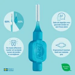 TePe Interdentale Ragers Original Paars ISO Maat 6 – 1,1 Mm (20 Stuks) -Gillette Winkel 1200x1200 899