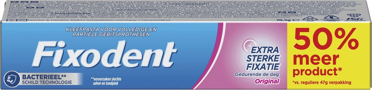 Fixodent Original - Kleefpasta - 70.5 G 4 Fixodent Original - Kleefpasta - 70.5 G - Afbeelding 2