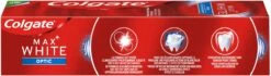 Colgate® Colgate Max White One Optic Whitening Tandpasta - 4 X 75ml - Voordeelverpakking -Gillette Winkel 1200x338