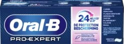 Oral B Oral-B Pro-Expert Bescherming Gevoelige Tanden Tandpasta - Voordeelverpakking 12 X 75ml -Gillette Winkel 1200x428 1